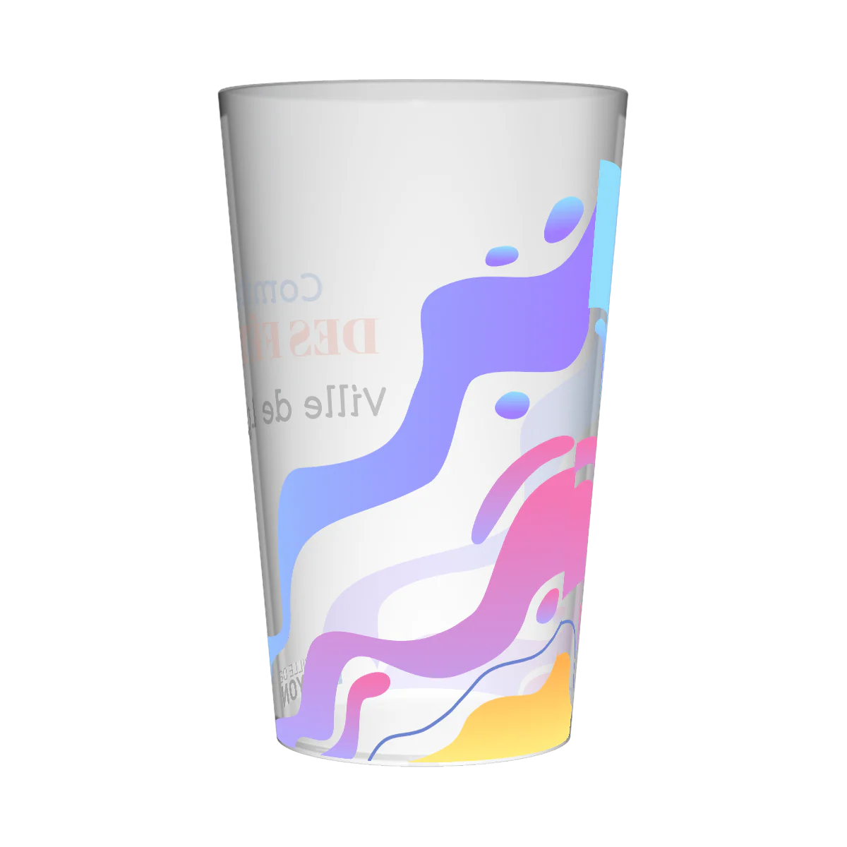 Gobelet personnalisé Comité des Fêtes Coloré - Image 3