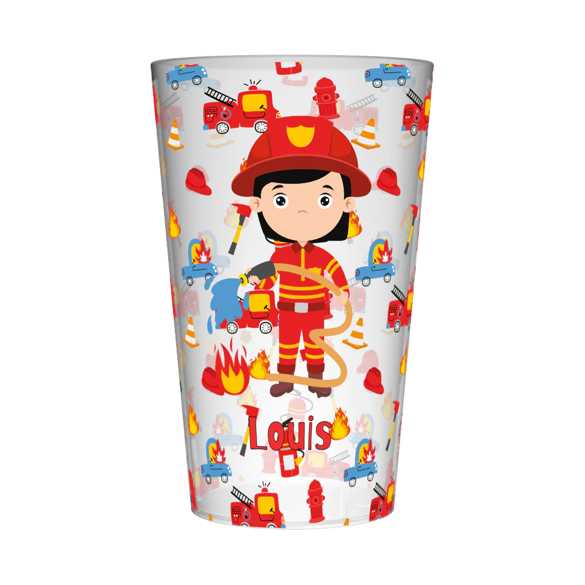 Gobelet personnalisé Enfant Pompier