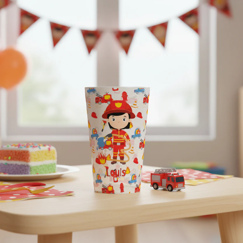 Gobelet personnalisé Enfant Pompier - Image 2